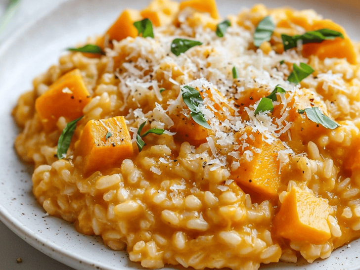 Magical Fall: Slow Cooker Pumpkin Risotto with a Cozy Twist