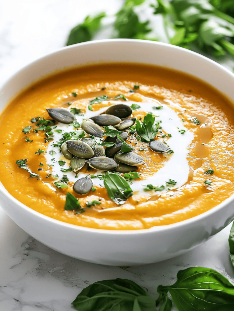 Vegan Pumpkin Soup Recipe