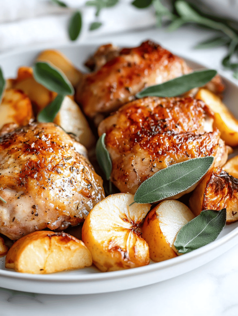 Cozy Autumn One-Pan Chicken: A Harvest-Inspired Shortcut