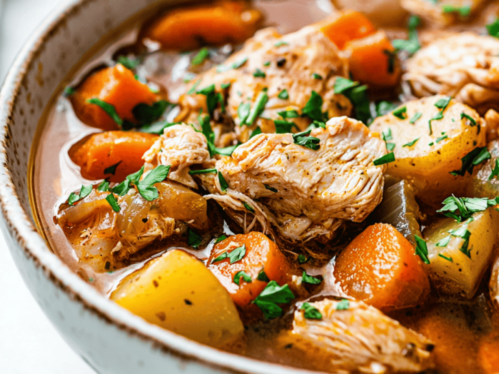 Cozy Fall Chicken Stew: A Lazy-Day Crockpot Charm