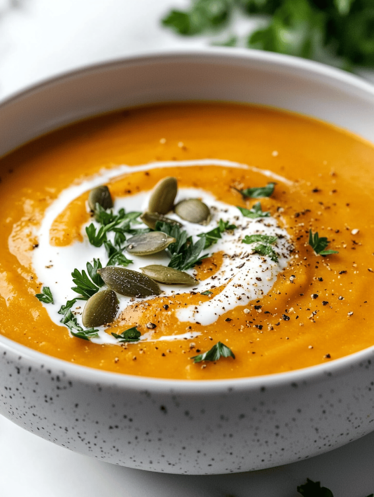Harvest Warmth: Crockpot Pumpkin Soup with a Twist