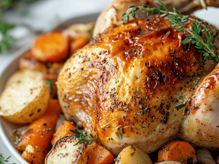 Slow Cooker Roasted Chicken & Veggies: A Cozy Weeknight Fix