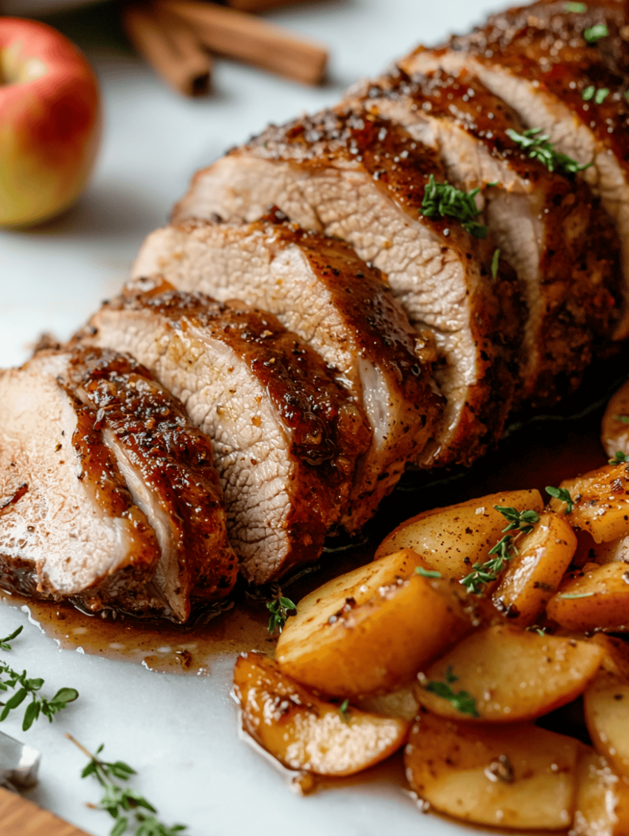 Autumn’s Secret: Slow Cooker Apple Cider Pork Roast with a Twist