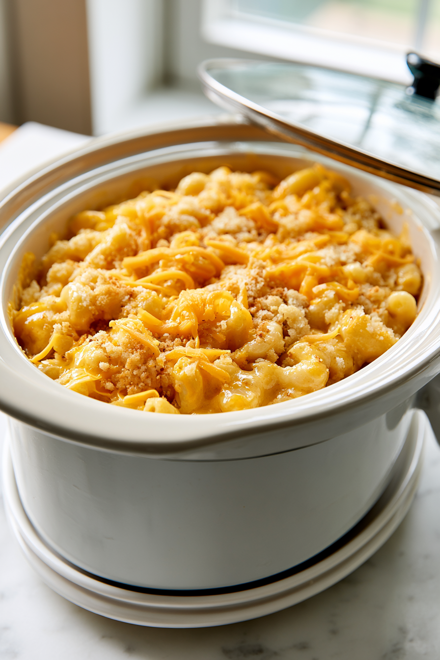 About 10 minutes before serving, sprinkle the toasted breadcrumbs and the remaining cheese on top