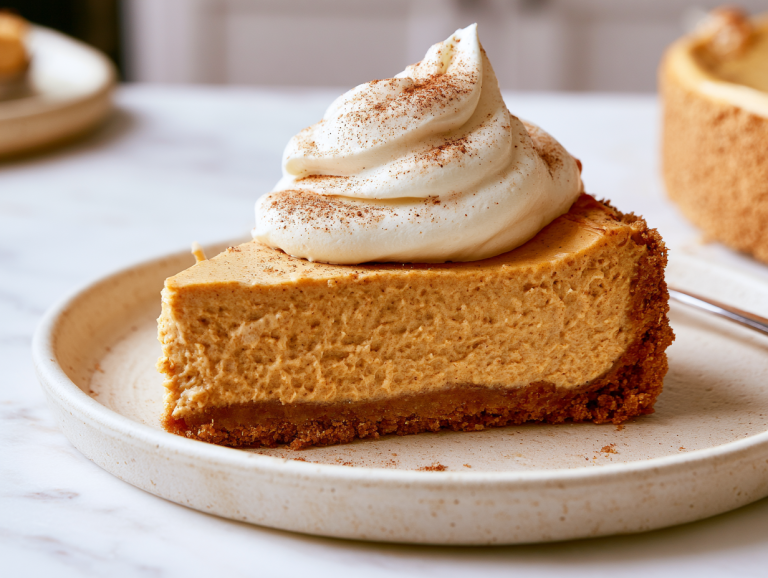 No-Bake Pumpkin Cheesecake