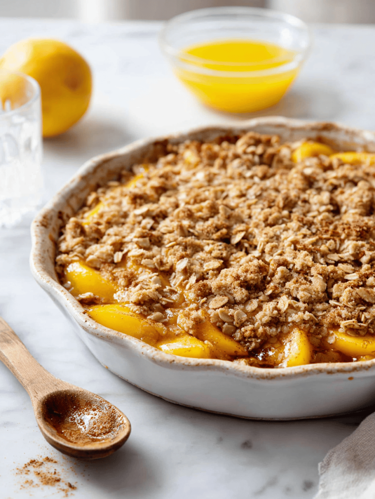 Peach Crisp Recipe