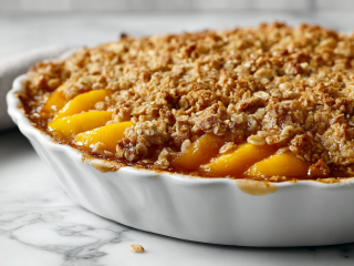 Peach Crumble
