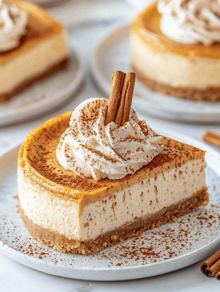 No-Bake Pumpkin Cheesecake: An Unexpected Fall Delight