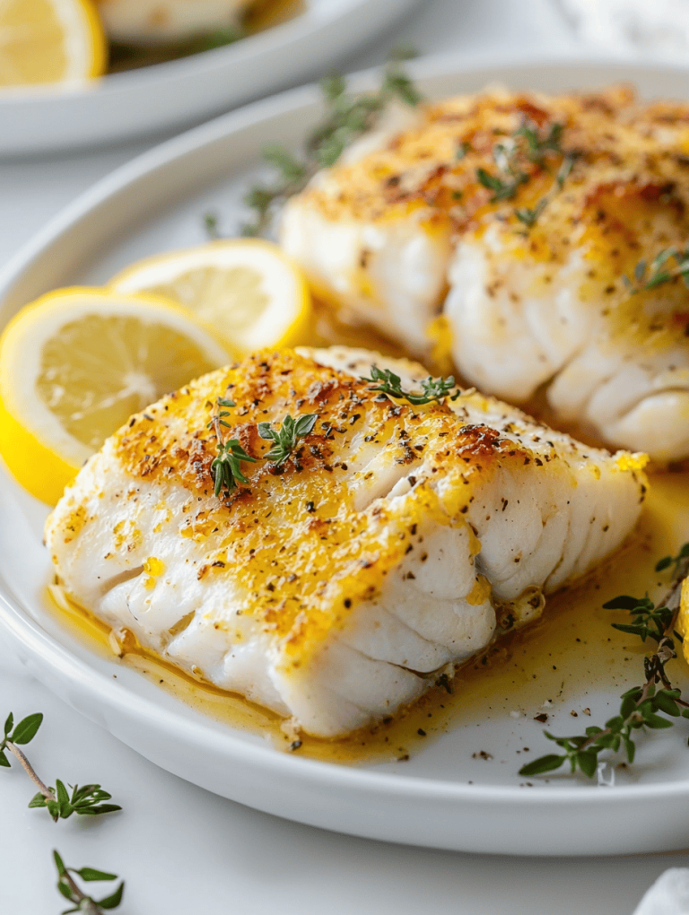 Tender Baked Cod That Tells a Story of Simplicity