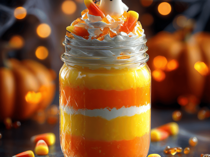 Spooky Sweetness: Halloween Candy Corn Parfaits That Hide a Surprise