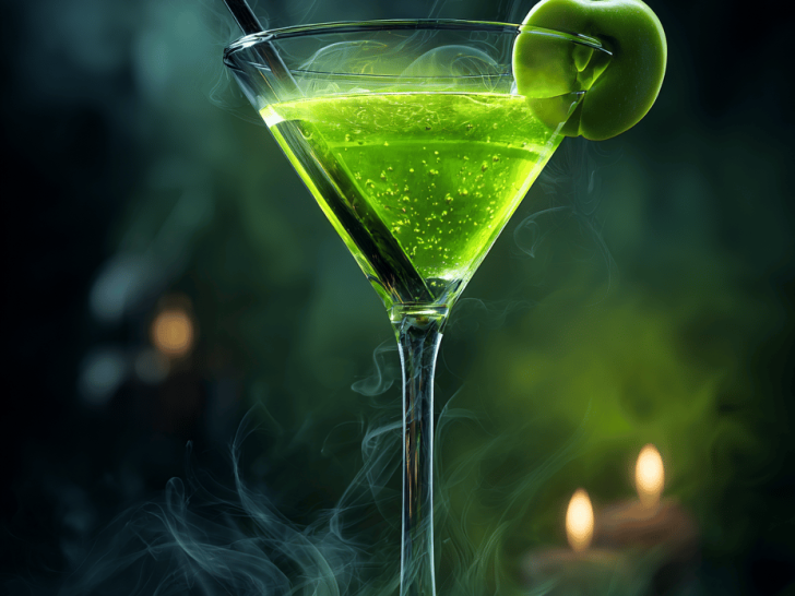 Halloween Poison Apple Martini: A Spooky Sip with a Sinister Twist