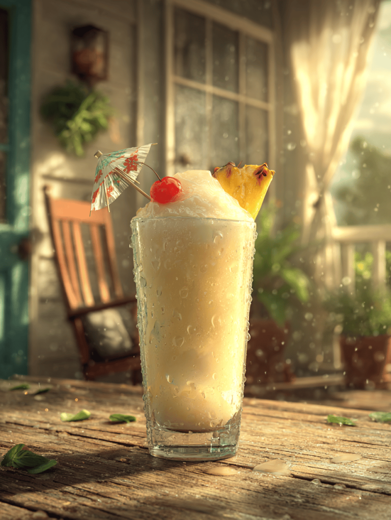 Refreshingly Simple: The Piña Colada Slushie That Actually Tells a Story