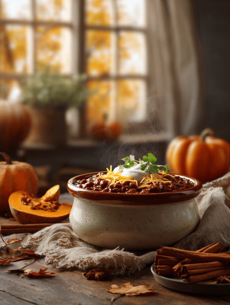 Slow Cooker Fall Chili with Pumpkin: A Cozy, No-Fuss Warm-Up