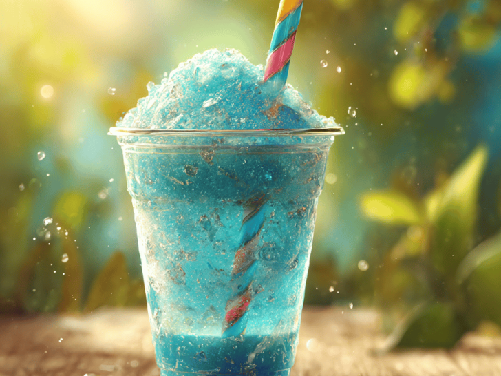 Blue Raspberry Slushie — A Splash of Nostalgia in Every Sip