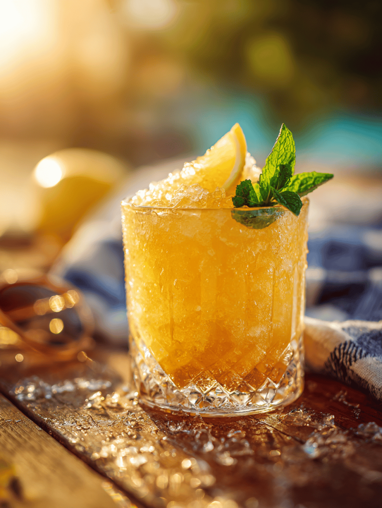 Chill Out with This Whiskey Slushie: A Frozen Toast to Warm Days