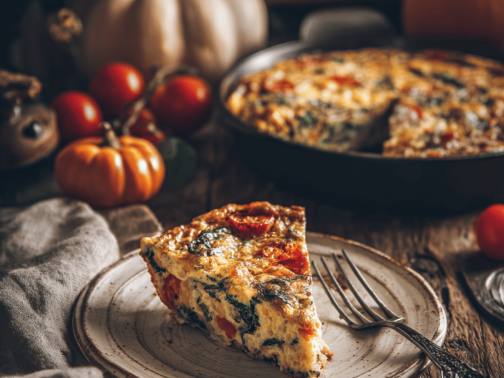 Cozy Autumn Veggie Frittata: A Warm Slice of Fall Comfort