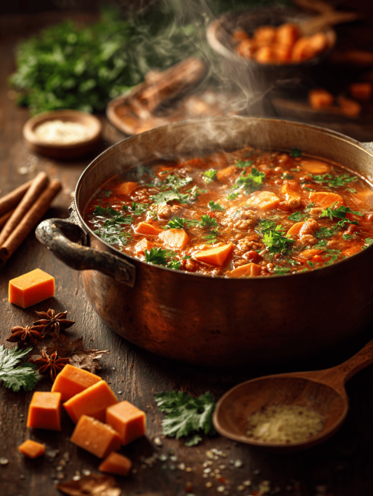 Fall Turkey Chili with Sweet Potatoes: A Cozy One-Pot Wonder