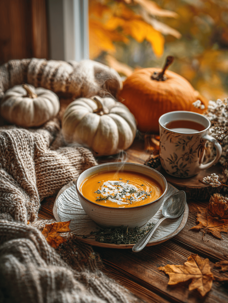 How to Make a Cozy Vegan Pumpkin Soup That Warms Your Hands and Heart
