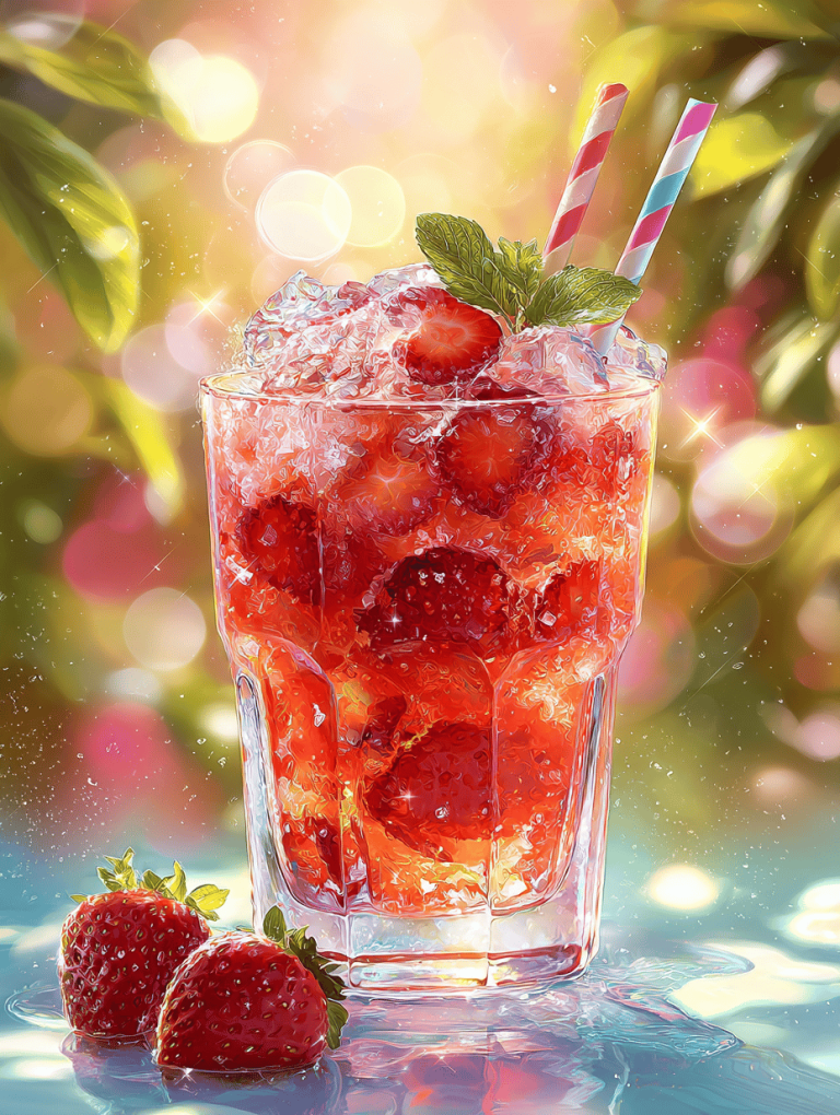 The Secret Life of Strawberry Slushies: More Than Just Frozen Fruit