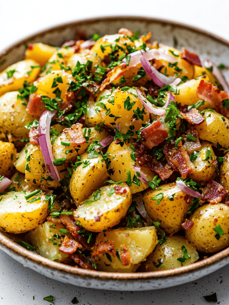 Unconventional German Potato Salad: A Heritage Twist with a Modern Edge