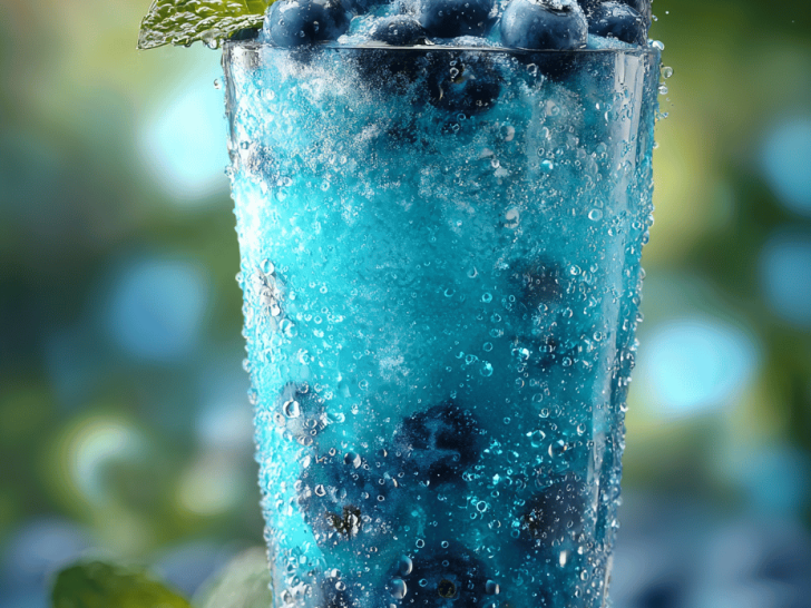 Bright Blue Bliss: The Everything-You-Need Blueberry Slushie