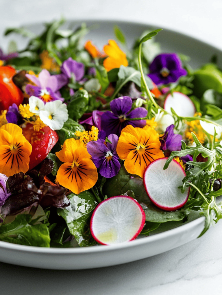 Spring’s Secret Garden: An Unusual Salad That Awakens Your Taste Buds