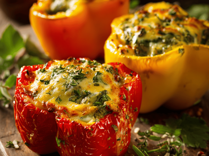 Stuffed Peppers with a Twist: Cheesy, Savory, and Perfectly Spiced