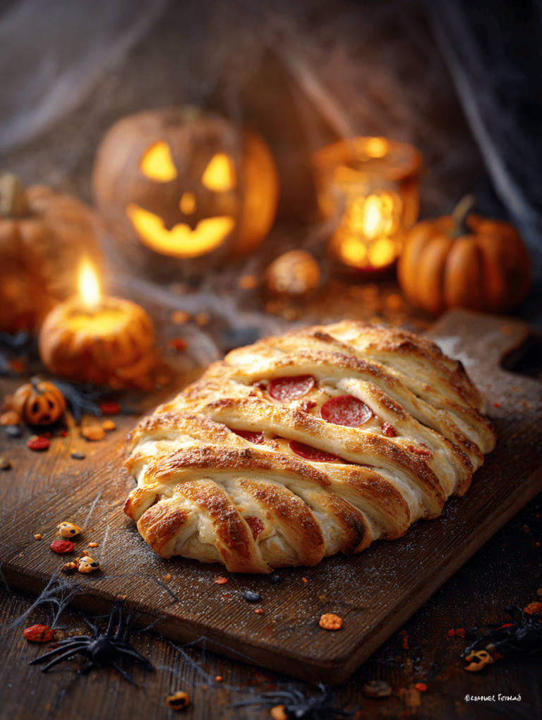 Halloween Mummy Pizza: A Spooky Snack with a Twist