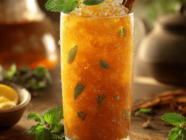 Refresh Your Heat with a Spiced Iced Tea Slushie That Actually Cools You Down