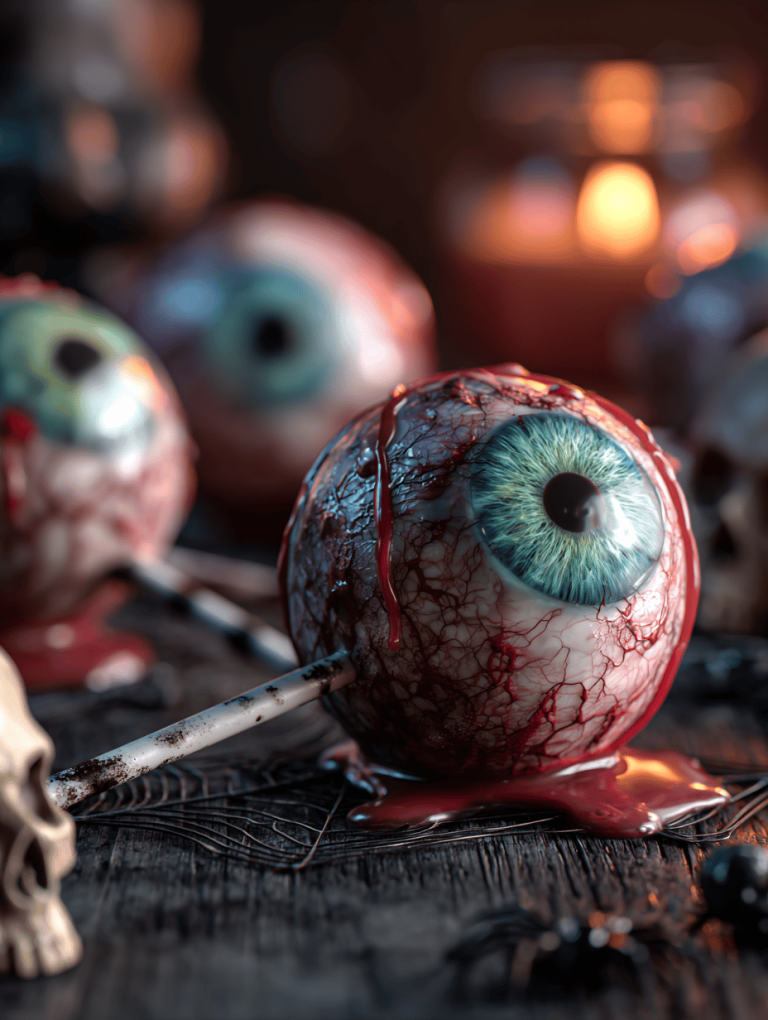 Halloween Monster Eyeball Cake Pops: A Spooky Twist on Sweet Nostalgia