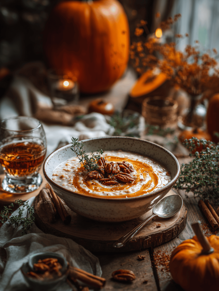 Cozy Up with This Unconventional Pumpkin Oatmeal That’s More Than Just Breakfast