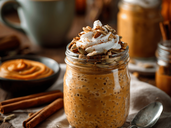 Pumpkin Spice Overnight Oats That Feel Like a Cozy Morning Hug