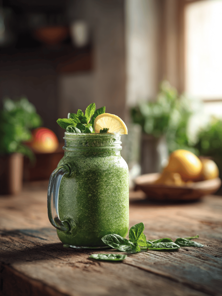 The Green Smoothie That Turns Your Morning Chaos Into Calm