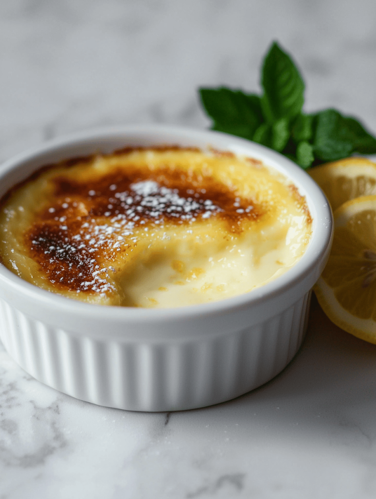 Lemon Bliss: Guerilla Baked Lemon Pudding That Surprises