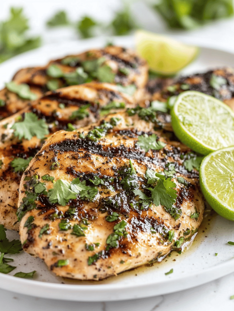 Lime & Cilantro Chicken: A Fresh, Unexpected Twist from the Backyard Fire