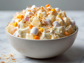Candy Corn Fruit Salad Recipe