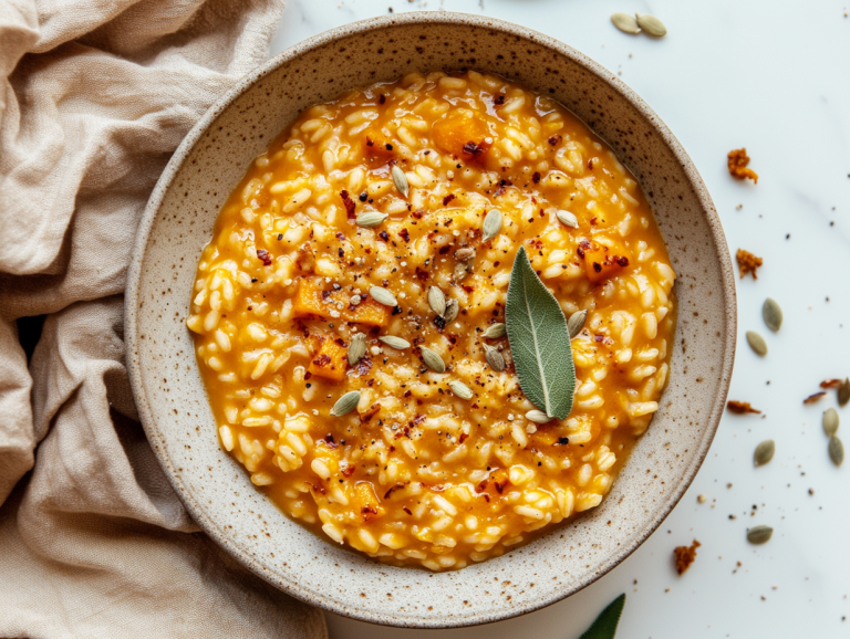 Caramelized Pumpkin Risotto Recipe