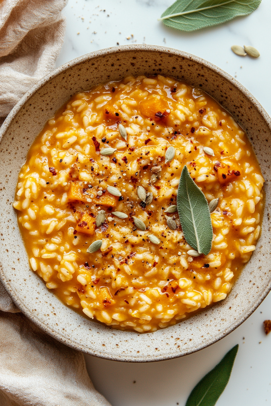Caramelized Pumpkin Risotto