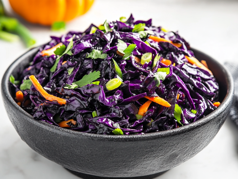 Halloween Spooky Coleslaw