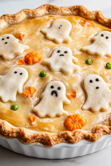 Haunted Chicken Pot Pie