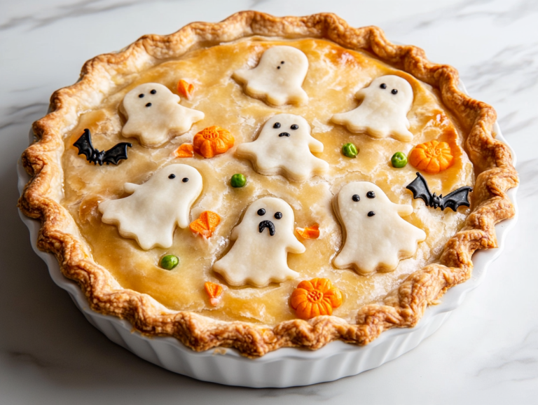 Haunted Chicken Pot Pie