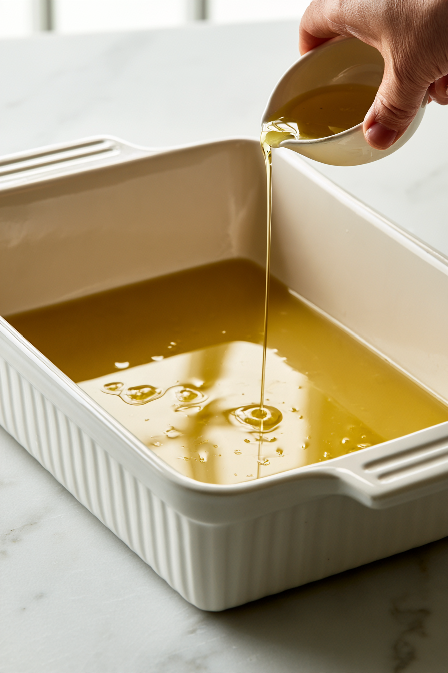 Lightly grease a 9×13-inch baking dish