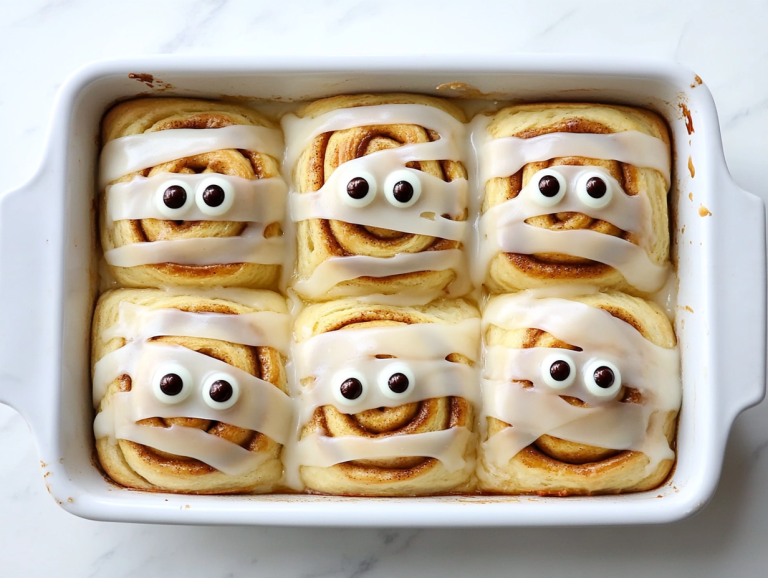 Mummy Cinnamon Rolls