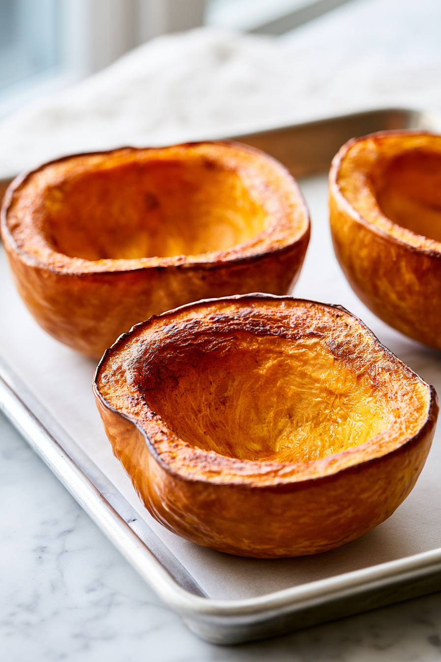 Roast until tender and soft, about 40 minutes, until the flesh is easily pierced with a fork