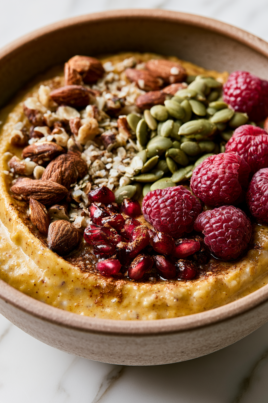 Serve Pumpkin Oatmeal