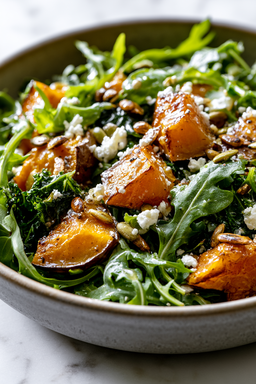 Serve Roasted Pumpkin Salad