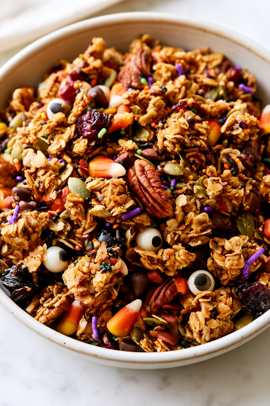 Serve Spooky Halloween Granola