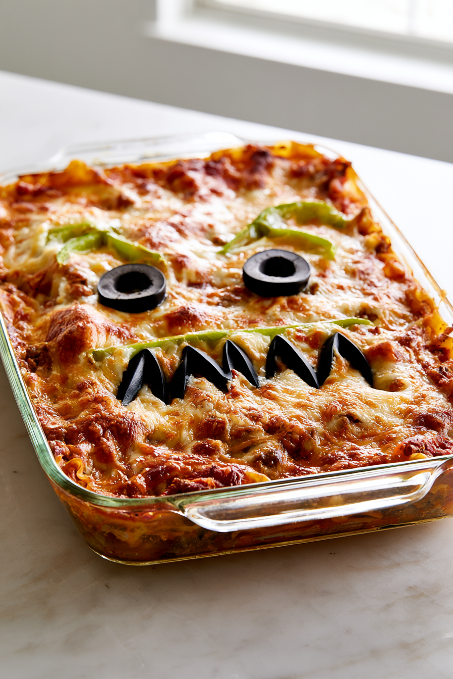 Serve Spooky Halloween Lasagna