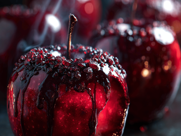 Halloween Poison Toffee Apples: A Sinister Twist on a Classic Treat