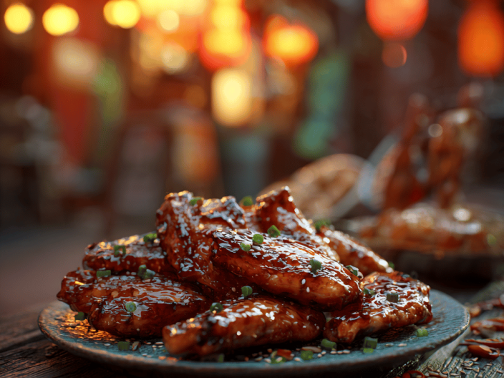 Halloween Bat Wings: A Soy Sauce Chicken Wings Adventure